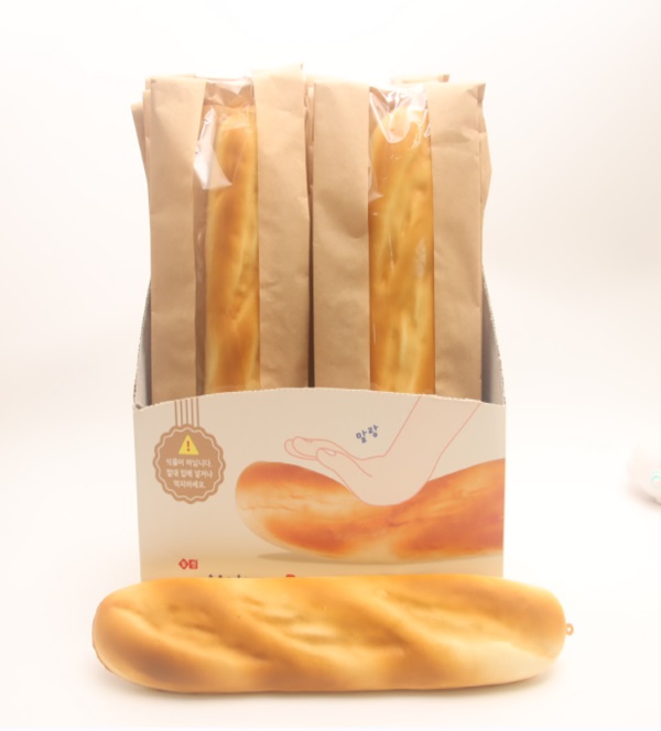 SQUISHY French Baguette PU Slow Rise (Ricrescita Lenta) 29cm In Sacchetto in carta – 12ass – In espo da 6pz…x6…x144